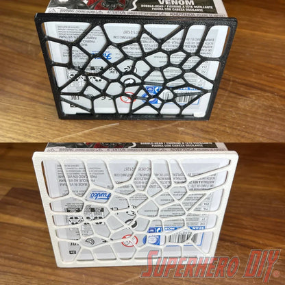 Pop Box Floating Shelves for VENOM | Fits Soft Cases or Funko Box only | Screws included! - Superhero DIY