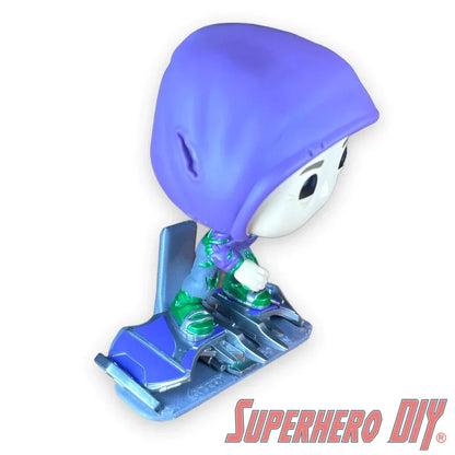 Pop Shelf for Green Goblin | Fits Funko Pop! Green Goblin from Spider-Man No Way Home | Comes with command strip | No drilling or screws - Superhero DIY