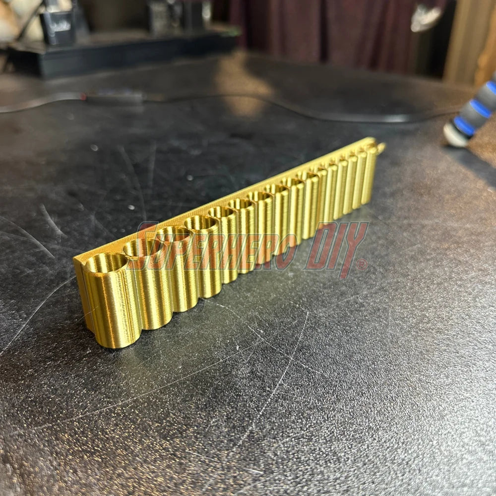 Reusable Straw Organizer | 3D-printed Straw Holder with command strips for easy mounting | Great for water bottle straws or metal straws - Superhero DIY