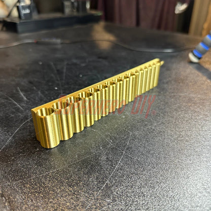 Reusable Straw Organizer | 3D-printed Straw Holder with command strips for easy mounting | Great for water bottle straws or metal straws - Superhero DIY