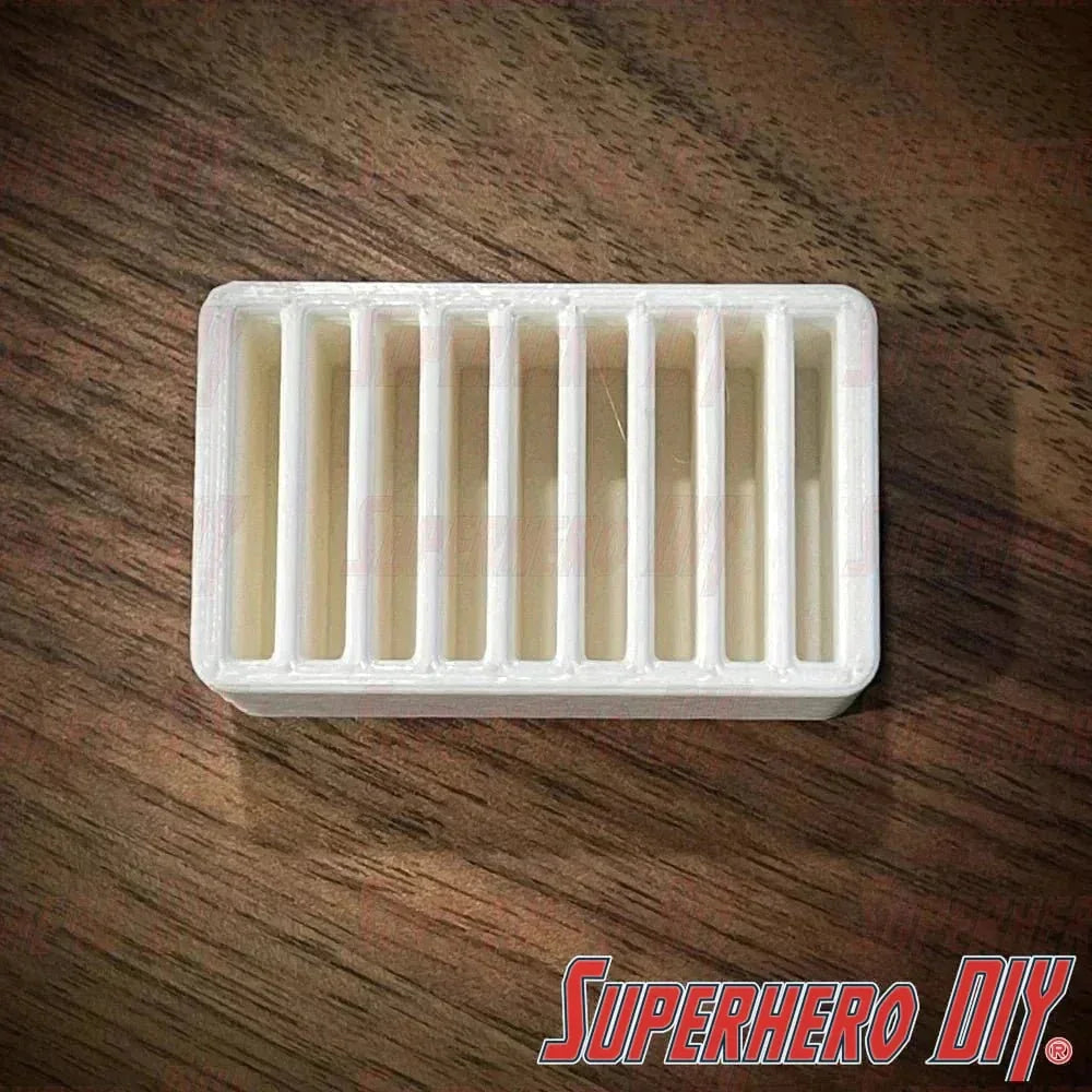 SD Card Holder | Memory card tray holds up to 9 SD cars | Desk organizer | Camera accessories - Superhero DIY