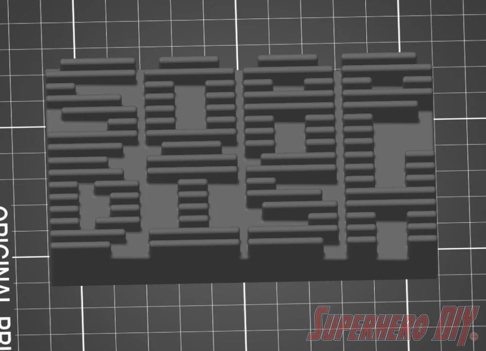 SOAP DISH Text Soap Dish | Holder for your bar soap with the words "Soap Dish" for fun! - Superhero DIY