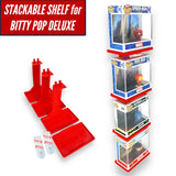 STACKABLE Floating Shelf for Bitty Pop DELUXE - Superhero DIY