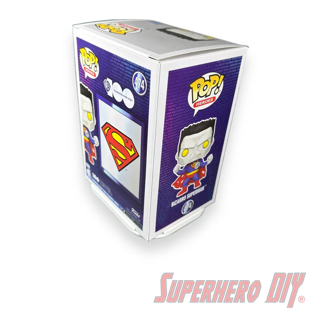 SWIVEL Pop Box Floating Shelf | Rotate your box for the perfect display | Screws included - Superhero DIY