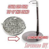 Sewer Cover for 1/4 scale figure stand | Turtles Sewer Cover fits over stand | Great for NECA 16" Turtles - Superhero DIY