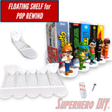 Side-Facing Wall Display for Funko Pop Rewind - Superhero DIY