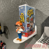 Side-Facing Wall Display for Funko Pop Rewind - Superhero DIY