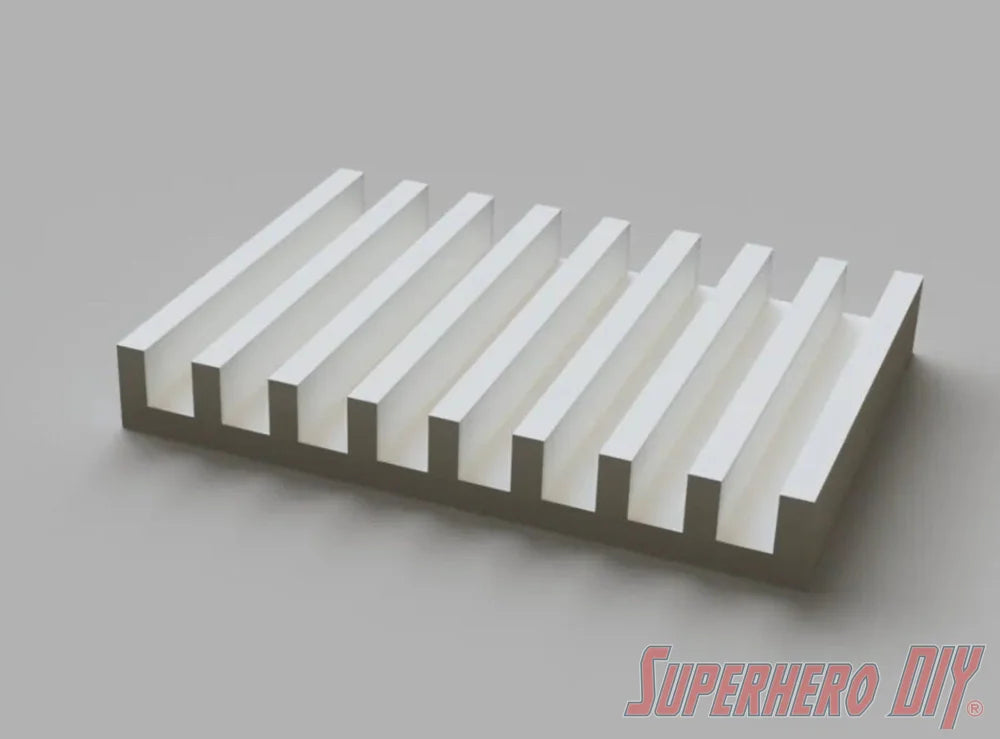 Simple Rails Bar Soap Dish | Bar Soap Holder with simple bars design | Available in multiple colors - Superhero DIY
