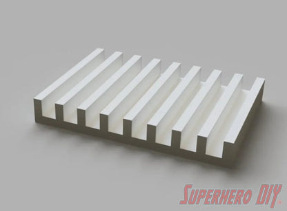Simple Rails Bar Soap Dish | Bar Soap Holder with simple bars design | Available in multiple colors - Superhero DIY