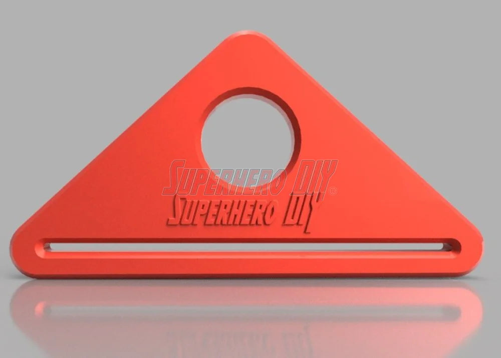 Simple Tube Squeezer in vibrant red color designed for squeezing toothpaste and creams from tubes.
