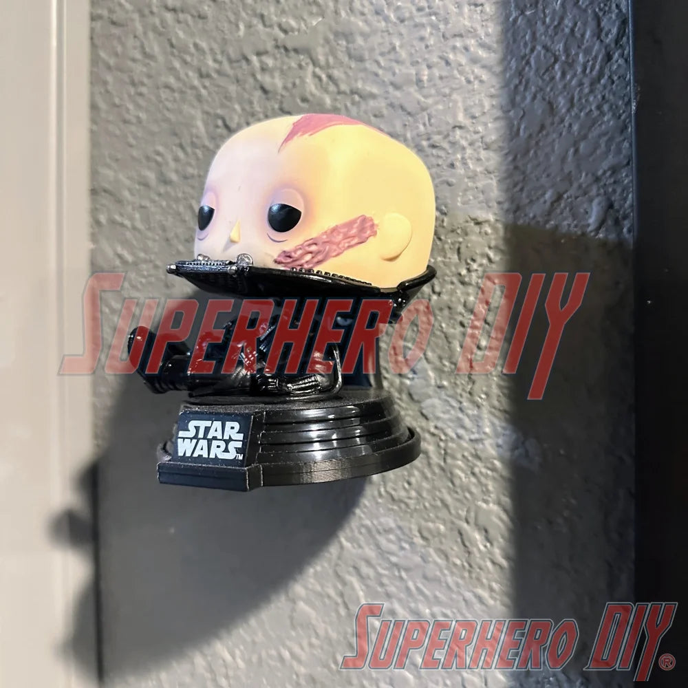 Star Wars Funko Pop Floating Display Shelf – Perfect Fit for Large Bases! Collectibles Displays