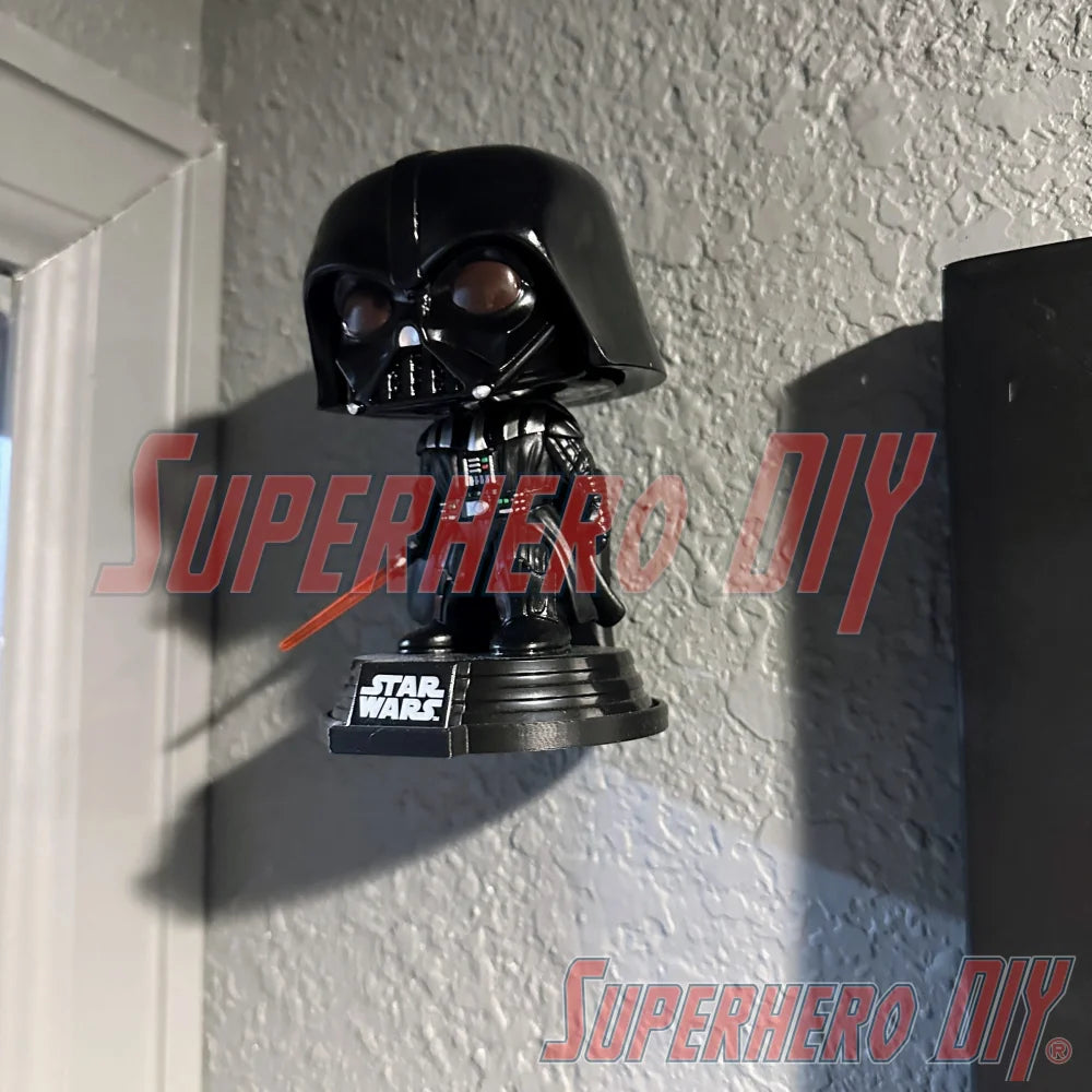 Star Wars Funko Pop Floating Display Shelf – Perfect Fit for Large Bases! Collectibles Displays