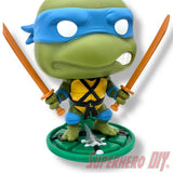 Wall-mounted crossover display shelf for Teenage Mutant Ninja Turtles, He-Man, and Masters of the Universe Funko Pop figures