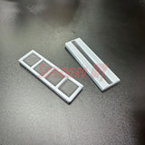 3D replicas of US Army Warrant Officer Rank Insignia, available in multiple sizes, displayed on black surface.