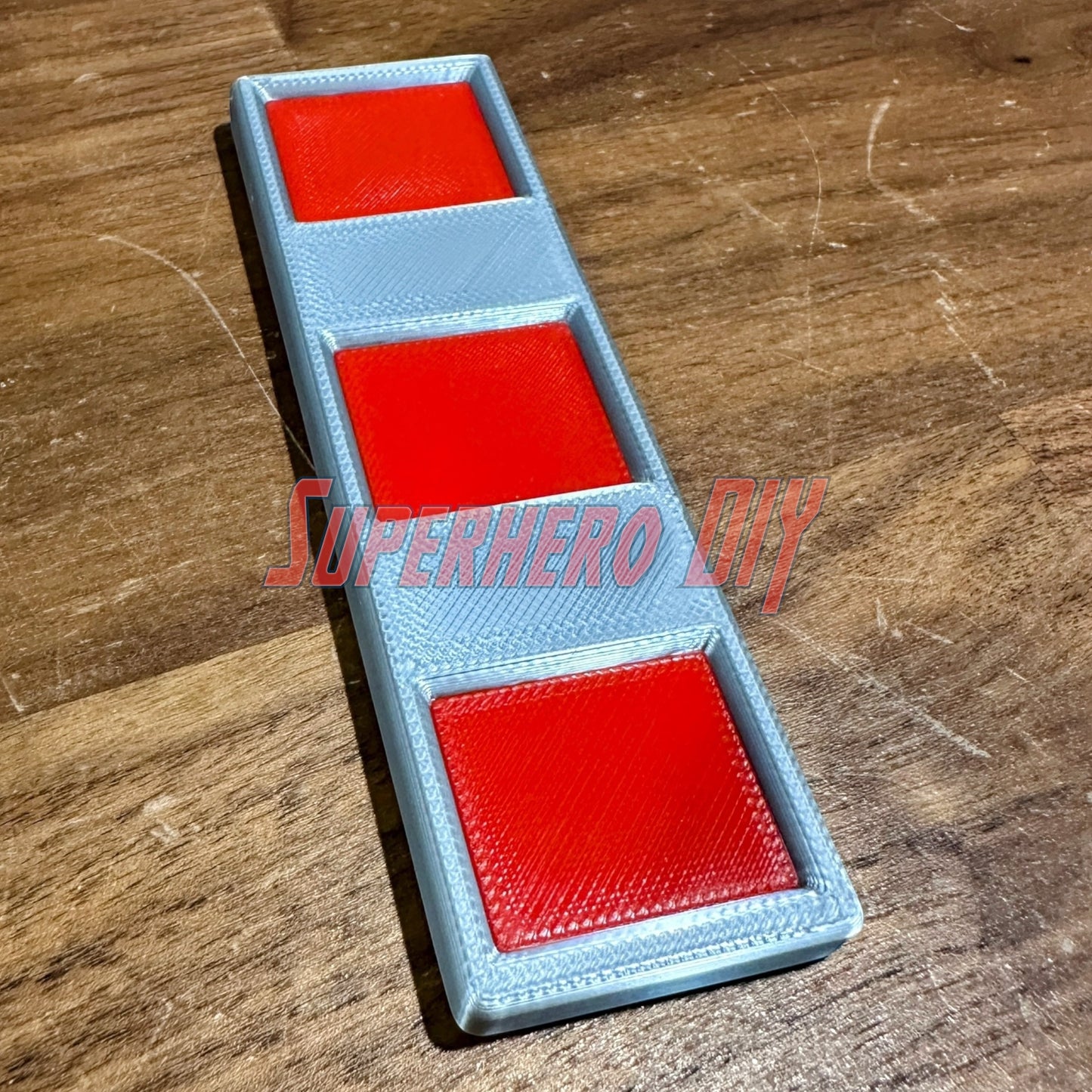 USMC Chief Warrant Officer Rank | Multiple sizes available | Marine Corps CWO rank in red-and-grey display.