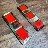 USMC Chief Warrant Officer Rank | Multiple sizes available | Marine Corps CWO rank insignia in gold and red