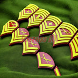 🦅 USMC Enlisted Rank Insignia Display | Multiple Sizes | Marine Corps Rank Military