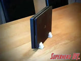Vertical Stand 2-PACK for PS4 Slim | PlayStation Slim Vertical Support Foot Stand | Includes two stands to fit PlayStation 4 Slim Console - Superhero DIY