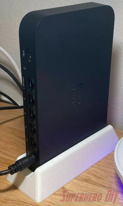 Vertical Stand for Cisco Meraki Z3 - Superhero DIY