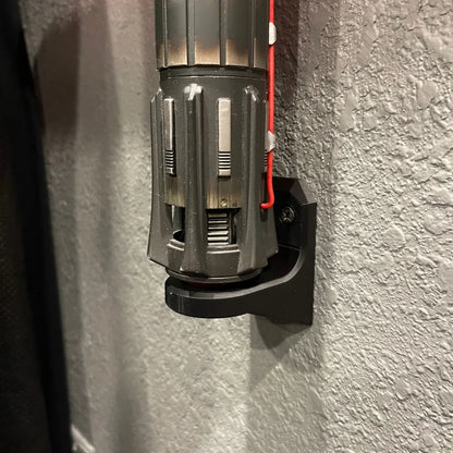 Vertical Wall Mount for Lightsabers - Superhero DIY