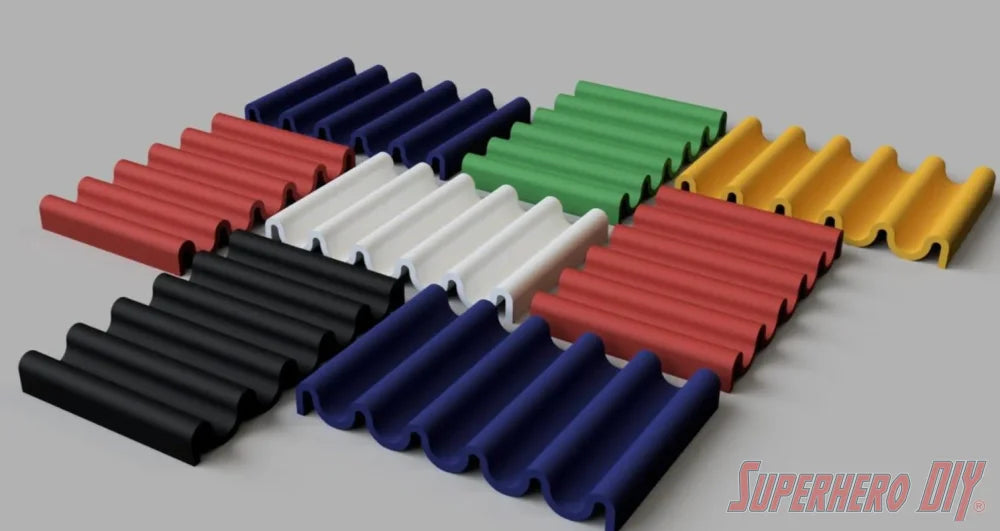 WAVY Soap Dish | Bar Soap Holder or sponge holder with simple wave design | Available in multiple colors - Superhero DIY