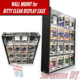 Wall Mount for Bitty Pop Clear Display Case - Superhero DIY