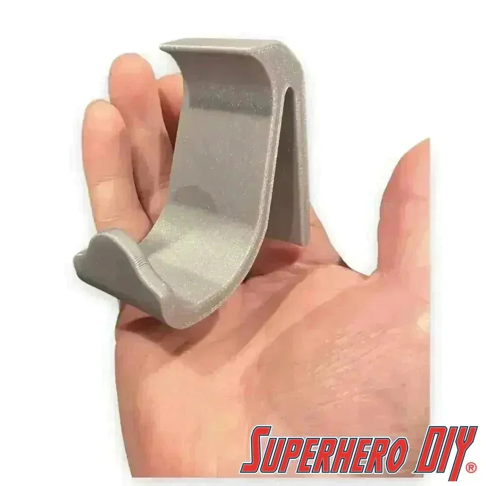 Wall Mount for PS5 Controller | PlayStation DualSense Controller Wall Mount | Includes Command Strip for Controller Stand - Superhero DIY