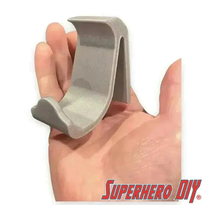 Wall Mount for PS5 Controller | PlayStation DualSense Controller Wall Mount | Includes Command Strip for Controller Stand - Superhero DIY