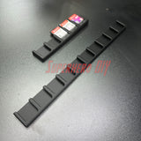 Game Cartridge Holder for Nintendo Switch – 5 or 10 Slot Display Rack with game cards.