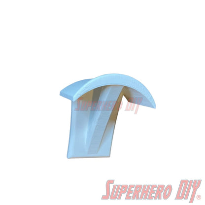 Wall Mounted Headphone Stand | No screws no drilling and fits most headphones | Mount with included Command strips - Superhero DIY