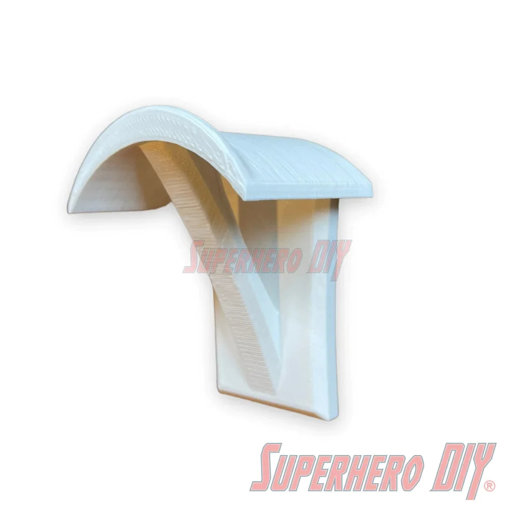 Wall Mounted Headphone Stand | No screws no drilling and fits most headphones | Mount with included Command strips - Superhero DIY