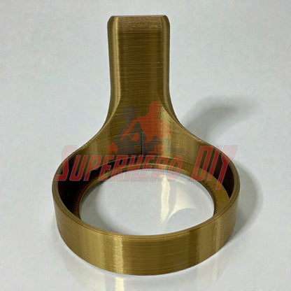 Display shelf for amiibo - 3D-printed floating stand with command strips