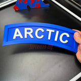 3D Army Arctic Tab – Multiple Sizes (4-12 inches)