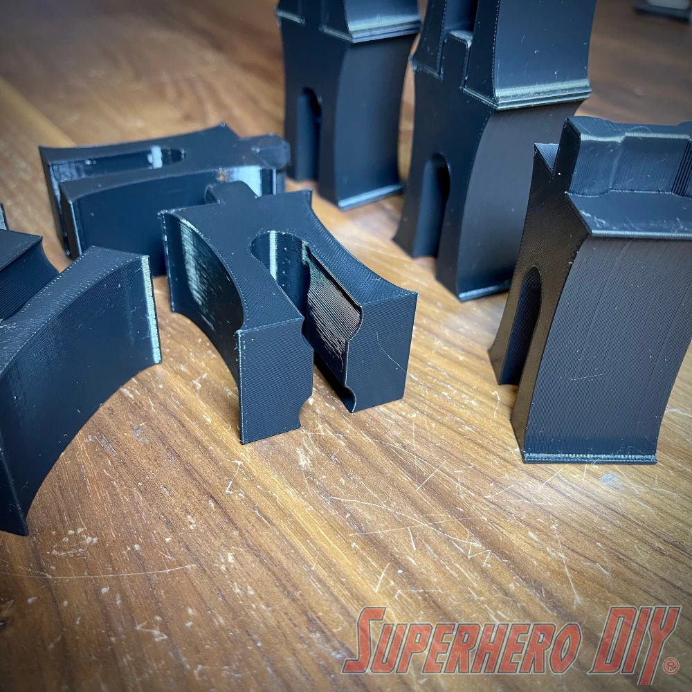 Check out the Bridge Pillar Stackable compatible with IKEA or BRIO Wooden Train Track | 3D-printed enhancement for Train Set from Superhero DIY! The perfect solution for only $3.59