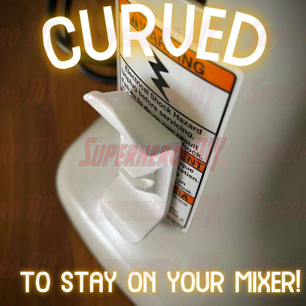 Cable Wrap for KitchenAid Stand Mixer | Comes with 3M Command Strip - Superhero DIY
