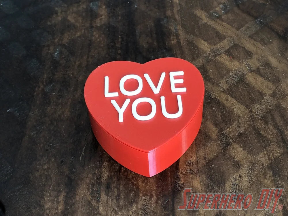 Check out the Candy Heart Gift Box | Valentine's Day Conversation Hearts Gift Box from Superhero DIY! The perfect solution for only $9.89