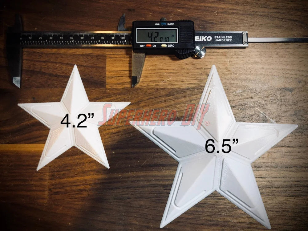 Cap Civil War Chest Star - Superhero DIY