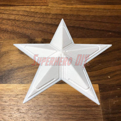 Cap Civil War Chest Star - Superhero DIY
