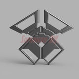 Cap Avengers Infinity War / Endgame Rear Harness Buckle - Superhero DIY