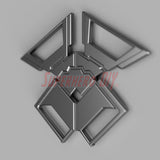 Cap Avengers Infinity War / Endgame Rear Harness Buckle - Superhero DIY