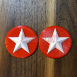 Cap TFA Shoulder Stars (set of 2) - Superhero DIY