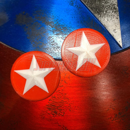 Cap TFA Shoulder Stars (set of 2) - Superhero DIY