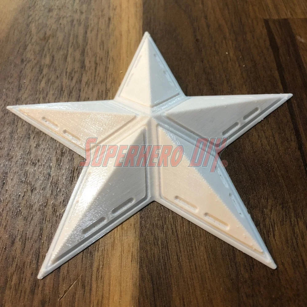 Cap Winter Soldier style Chest Star - Superhero DIY
