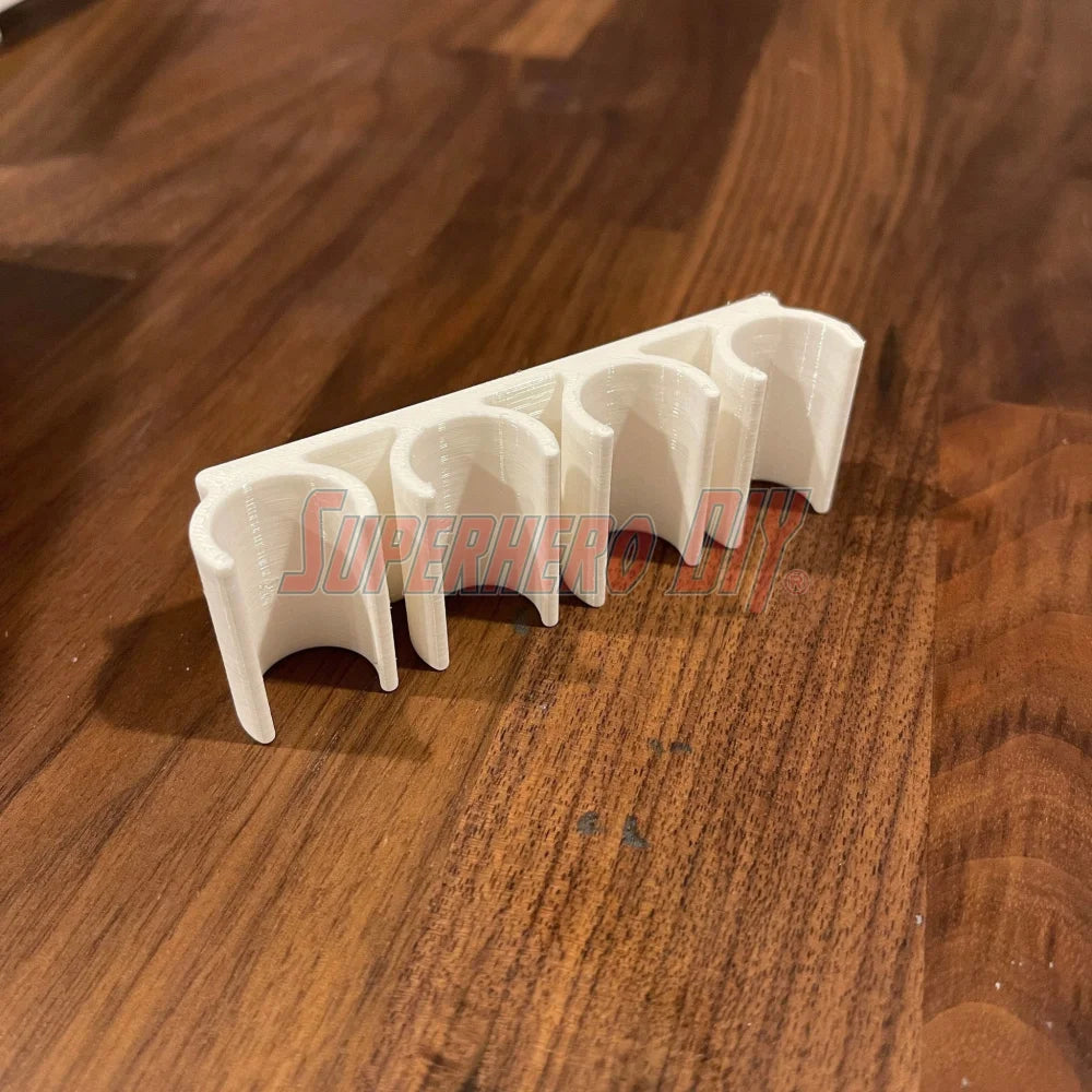 Chalk Marker Holder for 2" circumference markers | Side Mount 4 or 8 Window Markers | Fits Chalky Crown - Superhero DIY