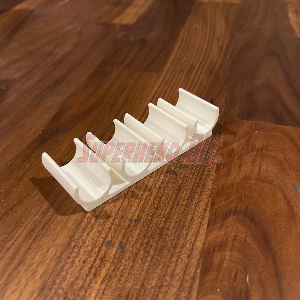 Chalk Marker Holder for 2" circumference markers | Side Mount 4 or 8 Window Markers | Fits Chalky Crown - Superhero DIY