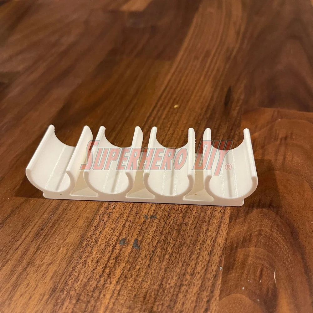 Chalk Marker Holder for 2" circumference markers | Side Mount 4 or 8 Window Markers | Fits Chalky Crown - Superhero DIY