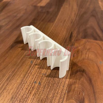 Chalk Marker Holder for 2" circumference markers | Side Mount 4 or 8 Window Markers | Fits Chalky Crown - Superhero DIY