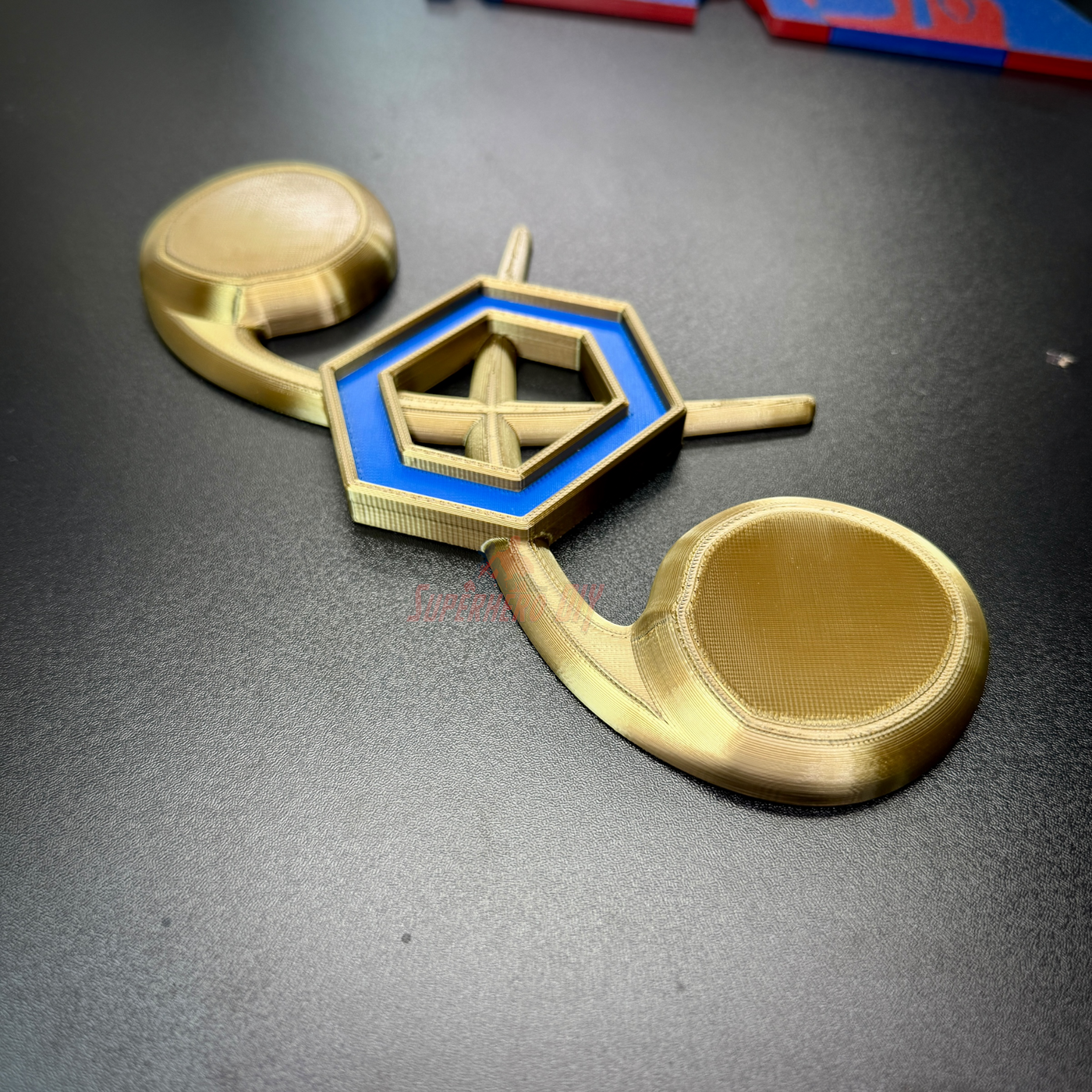 Chemical Corps insignia displayed prominently on a flat surface with vibrant colors and intricate details.