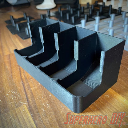 Coffee Pod Sleeve Holder for Nespresso | Multiple Sizes & Colors | Coffee Pod Dispenser Tray | Eco-Friendly Nespresso Capsule Organizer Stand - Superhero DIY