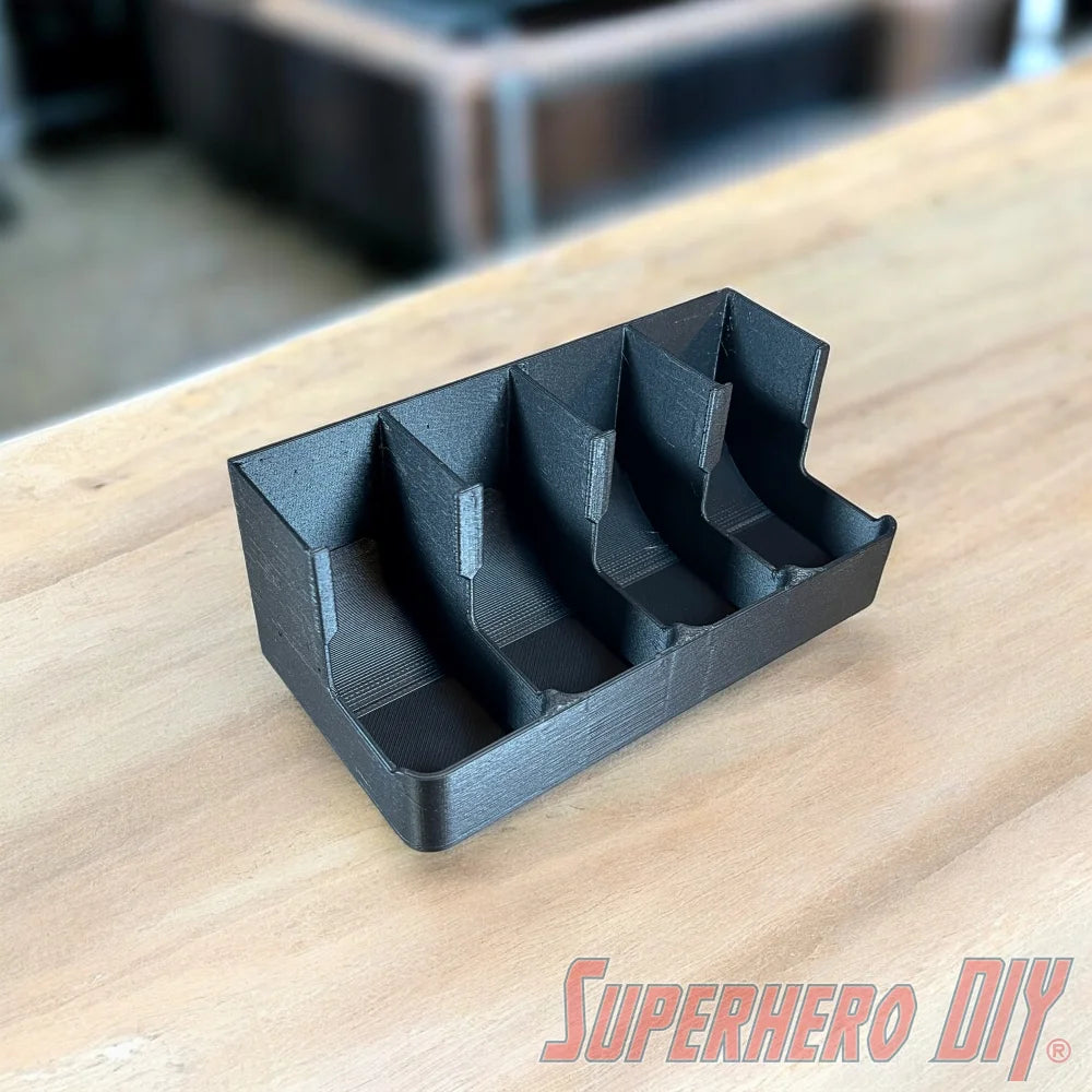 Coffee Pod Sleeve Holder for Nespresso | Multiple Sizes & Colors | Coffee Pod Dispenser Tray | Eco-Friendly Nespresso Capsule Organizer Stand - Superhero DIY